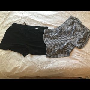 Old Navy cotton/linen blend drawstring shorts